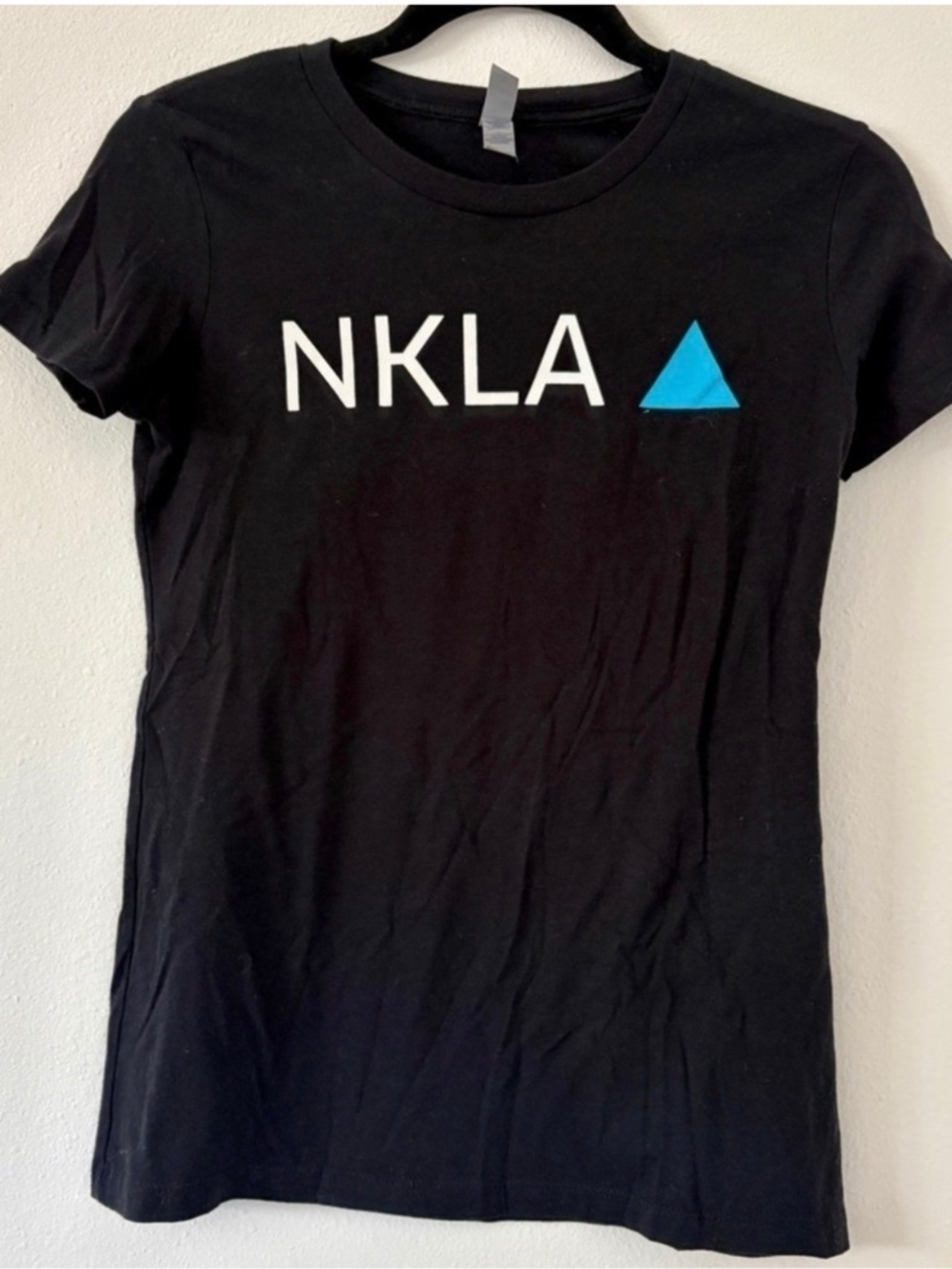Nikola Motor NKLA Stock Nasdaq Listed Employee Women’s T Shirt Cotton Blend